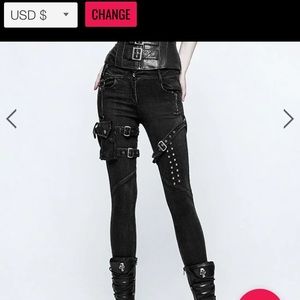 Tragic Beautiful resident evil trousers Size 10